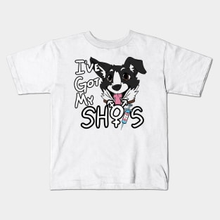 I've Got My Shots (Mutt Dog, HRT) Kids T-Shirt